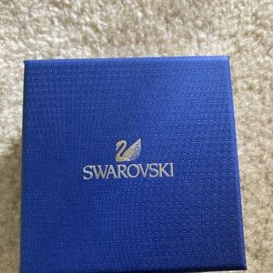 NIB Swarovski Platinum Rhodium Necklace